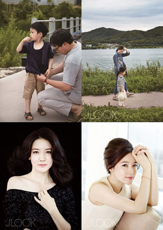 女優イ・ヨンエ、そっくりな息子・娘とグラビア撮影 “変わらぬ美貌”