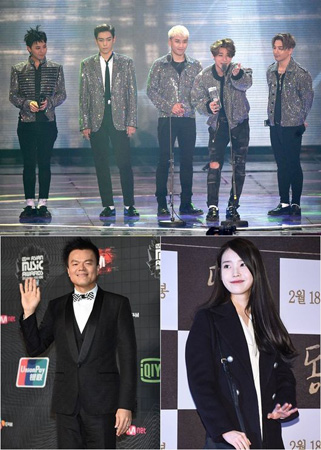 「BIGBANG」＆IU＆パク・チニョン、韓国大衆音楽賞ネットユーザー選定「ことしの音楽人」に