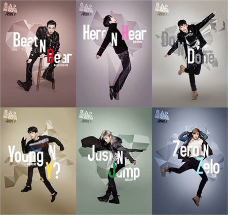 「B.A.P」、6種のポスター公開でワールドツアー開幕