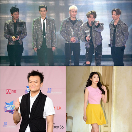 ＜大衆音楽賞＞「BIGBANG」、IU、パク・チニョンが「ネットユーザーが選ぶことしの音楽人賞」受賞