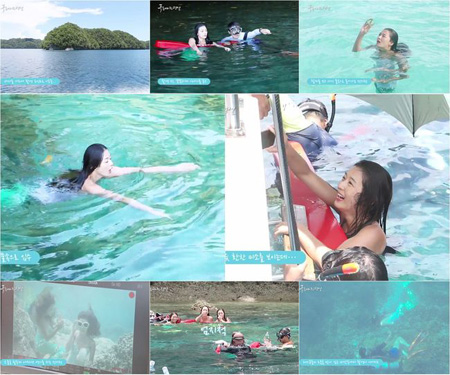 「青い海の伝説」人魚になったチョン・ジヒョン、水中撮影映像を公開！