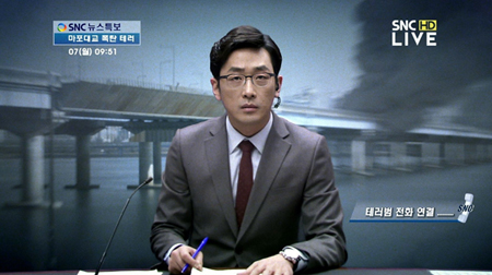 韓国で550万人の大ヒット、ハ・ジョンウ主演「テロ,ライブ」邦題・公開決定