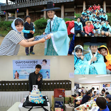 “誕生日”チョン・イル、日中韓ファンと共に「夜警日誌」現場へ贈り物の嵐