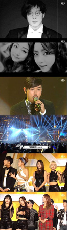 「SBS歌謡大祭典」でシン・ヘチョル＆「LADIES’ CODE」を追悼