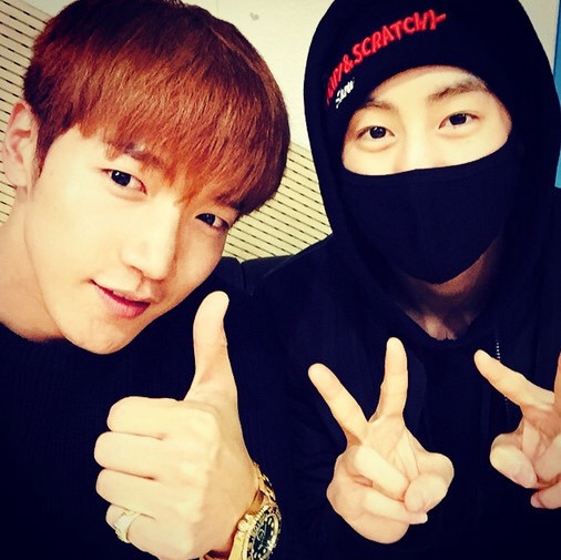 2pm Jun K Got7マークと和やかな先輩 後輩ショット 可愛いマークと K Pop 韓国エンタメニュース 取材レポートならコレポ