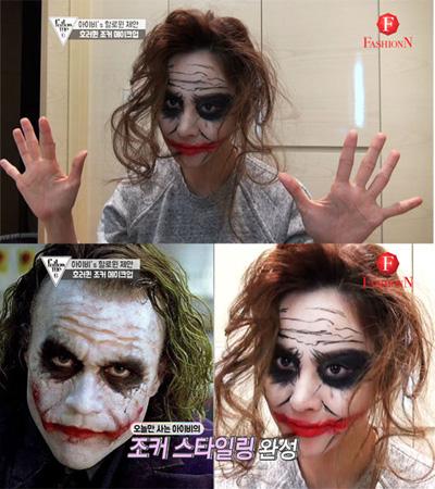 ハロウィン特集で“ジョーカー（Joker）”に変身したこの美人歌手は誰？