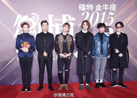 「BEAST」、中国「微博（ウェイボー）の夜」授賞式で“アジア人気グループ賞”を受賞
