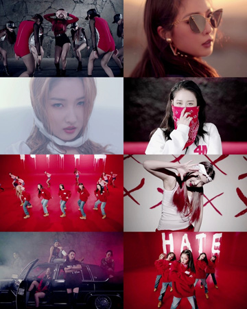 「4Minute」、新曲「Hate」MV公開！　元祖“ガールクラッシュ”の帰還