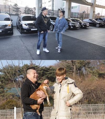 「マリと私」出演のカン・ホドン＆B.I（iKON）、YGエンタ・ヤン代表の愛犬に”友達をつくろう”