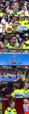 「アイドル陸上大会」XIUMIN（EXO）、フットサルの試合で初ゴール！