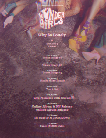 「Wonder Girls」、カムバックは7月5日に確定…カムバック日程公開