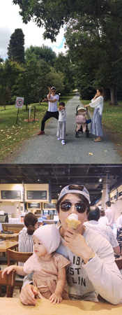 俳優クォン・サンウ−女優ソン・テヨン夫妻、未公開家族写真を大放出
