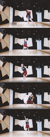 「TWICE」日本人メンバー・モモ、先輩Jun.K（2PM）の新曲ダンスを完ぺきにこなす