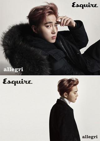 「EXO」SUHO（スホ）、男性誌の表紙飾る“少年から男に”