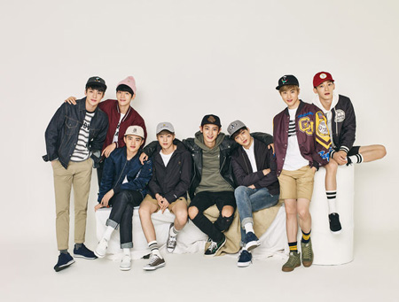 「EXO」、帽子ブランド「Hat’s On」秋グラビアを公開　“永遠の少年たち”