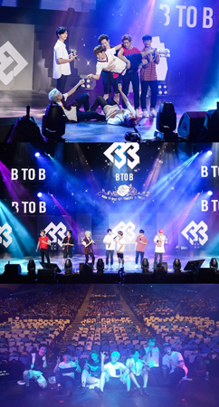 「BTOB」 台湾での初単独公演も大盛況 ”幸せな時間”