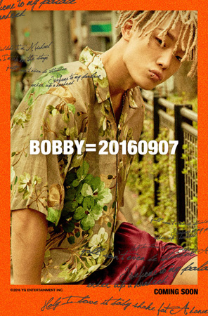 「iKON」BOBBY、7日にソロデビューへ！　ソン・ミンホ（WINNER）と一日違い