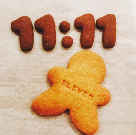 テヨン（少女時代）、新曲タイトル「11：11」型のクッキーで自ら宣伝！
