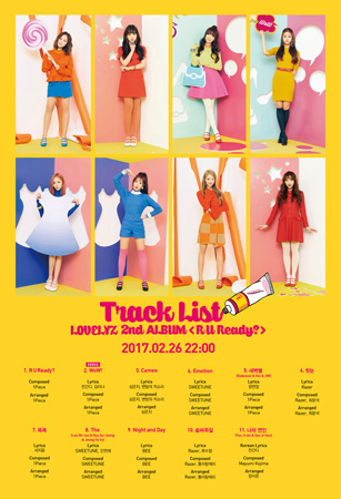 「LOVELYZ」、ニューアルバム発売日を26日に変更＆トラックリスト公開