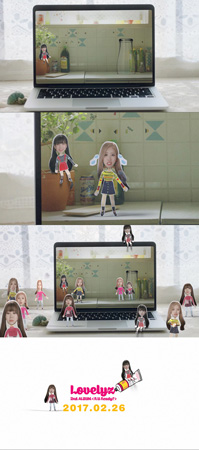 紙人形になった「LOVELYZ」、ユニークな2次ティーザー映像公開