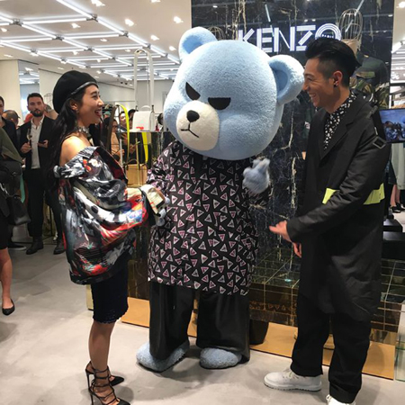 YGの代表キャラクターKRUNK（クランク）、香港のKENZOイベントに登場
