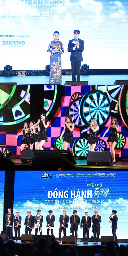 「少女時代」「NCT127」、ベトナムで慈善コンサートに出演＝MCはイトゥク