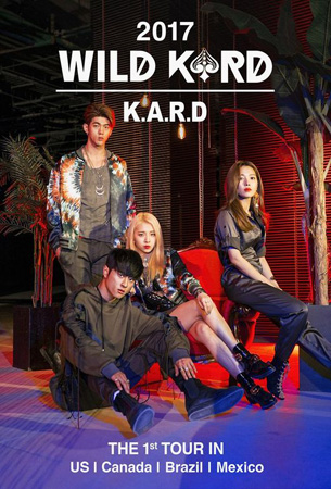 「K.A.R.D」、4か国11都市「WILD KARD TOUR」突入！