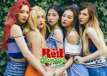 「Red Velvet」、音源+アルバム+音楽番組で1位を席巻