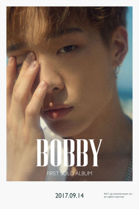「iKON」BOBBY、9月14日に初のソロアルバムリリース