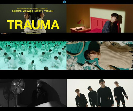 「SEVENTEEN」のヒップホップユニット、新曲「TRAUMA」MV公開！