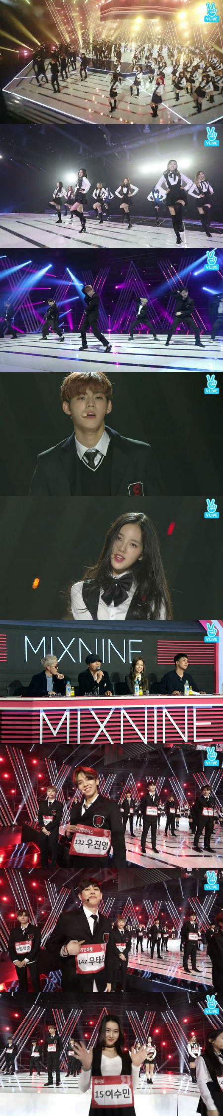 「MIX NINE」初回放送を前にショーケース、YGヤン代表も参加者を称賛