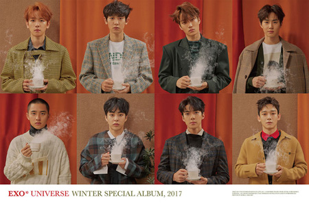 “今回はバリスタ”「EXO」、冬のスペシャルアルバムあす（26日）発売