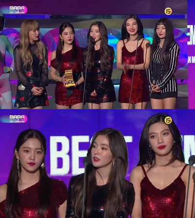 ＜MAMA香港＞「Red Velvet」、ガールズグループ賞を受賞