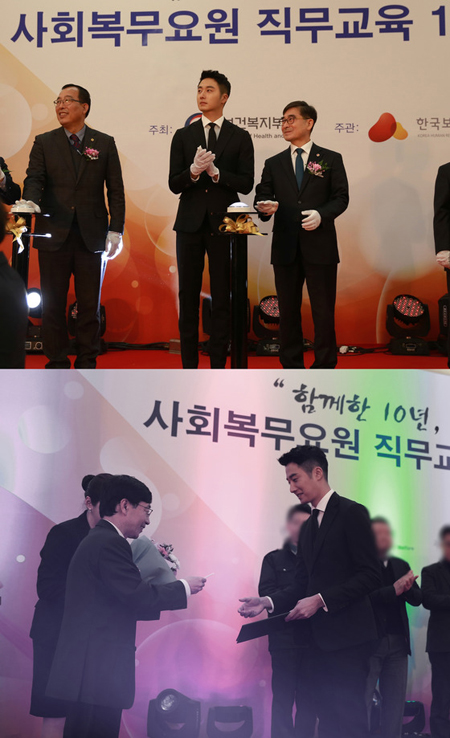 俳優チョン・イル、誠実な軍生活が認められ「優秀軍服務要員長官賞」を受賞