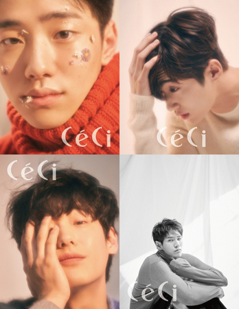 ファッション誌「CeCi」、今年注目すべき俳優4人を公開！　キム・ヒョンジュンらモデル出身の注目株