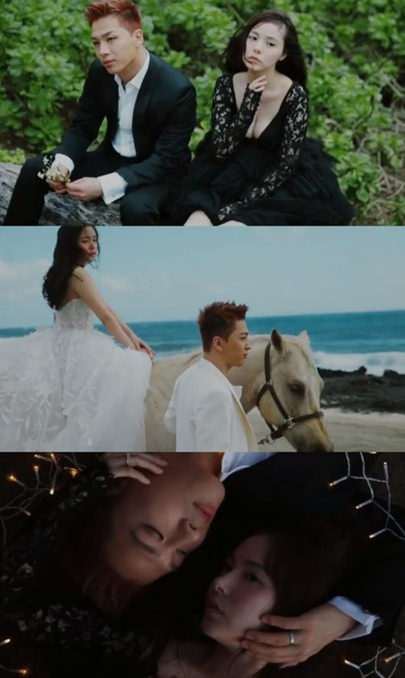 「BIGBANG」SOL＆女優ミン・ヒョリン、ハワイ映像画報を公開！