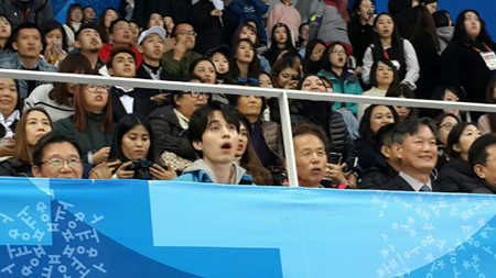 俳優イ・ドンウク、日本応援団と一緒に平昌パラリンピックを応援