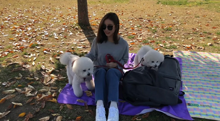 【トピック】女優シン・セギョン、愛犬2匹との暮らしが愛らしいと評判