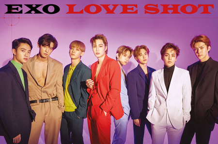 「EXO」の楽曲「LOVE SHOT」、iTunes全世界60地域で1位に