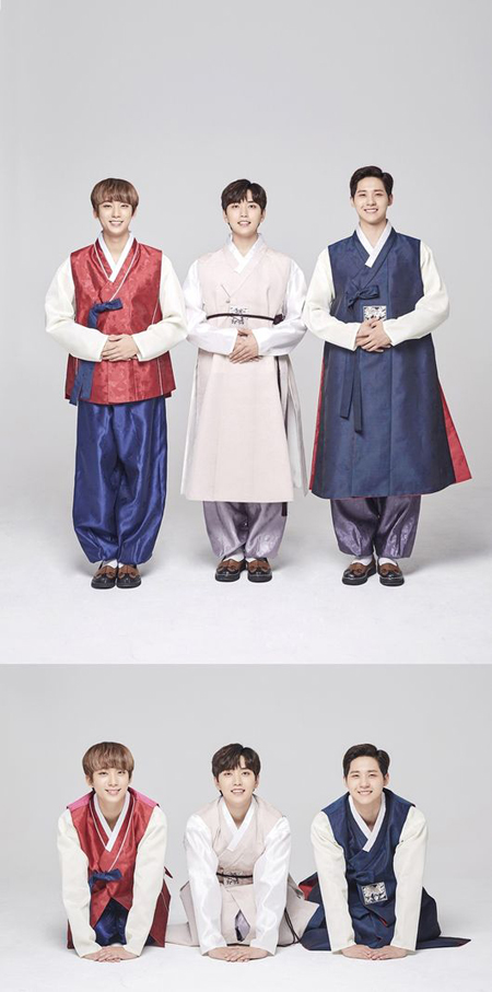 「B1A4」、韓服姿で旧正月のあいさつ 「福をたくさん、幸せに溢れた一年でありますように」