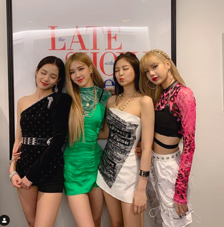 Blackpink 米トーク番組 ザ レイト ショー ウィズ スティーヴン コルベア に出演 K Pop 韓国エンタメニュース 取材レポートならコレポ