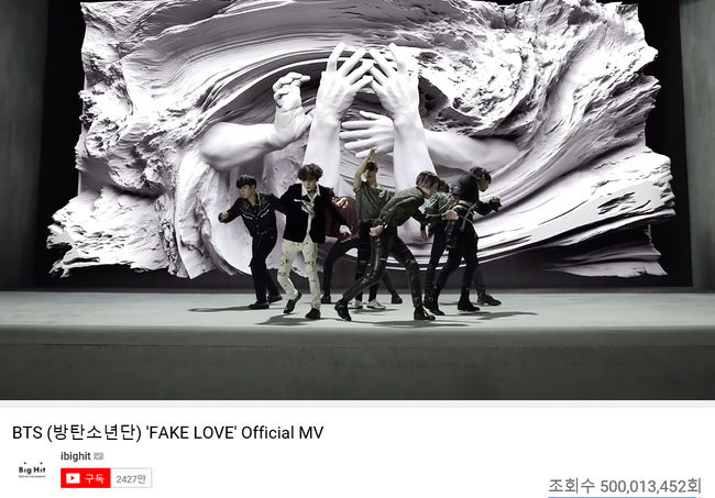 防弾少年団 Dna 再生回数７億回 Fake Love 5億回突破 カムバックと二重の慶事 公式的立場 K Pop 韓国エンタメニュース 取材レポートならコレポ