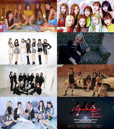【公式】「Red Velvet」、「TWICE」、チョンハ、「ITZY」…「2019 AAA」にガールズグループ総出演