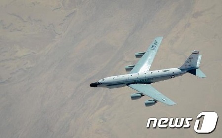 米偵察機リベット・ジョイント、朝鮮半島上空で対北朝鮮監視飛行