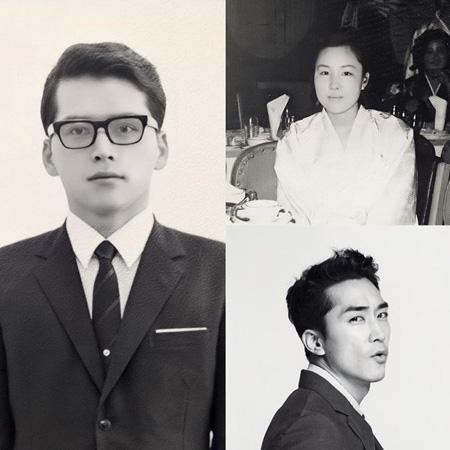 俳優ソン・スンホン、”若かりし日の両親”を写真で公開