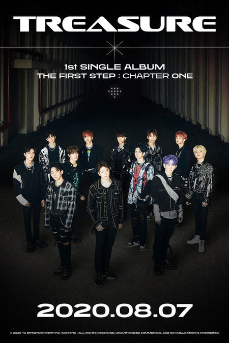 YG新人「TREASURE」、8月7日デビューアルバム「THE FIRST STEP：CHAPTER ONE」 発売確定