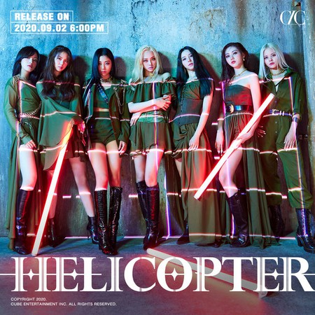 「CLC」、新曲「HELICOPTER」コンセプトイメージ公開…”パイロットルックも完全消化”