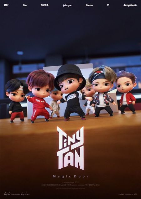 Bts 防弾少年団 のキャラクター Tinytan 登場 7人のメンバーそっくり K Pop 韓国エンタメニュース 取材レポートならコレポ