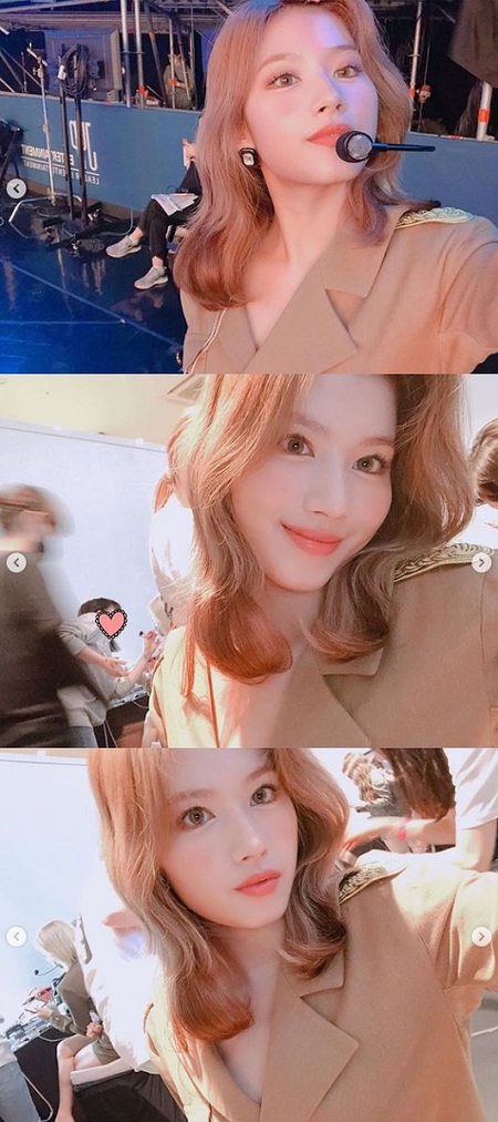 TWICE」サナ、オンラインコンサートでも変わらぬ美しさ…キラキラ