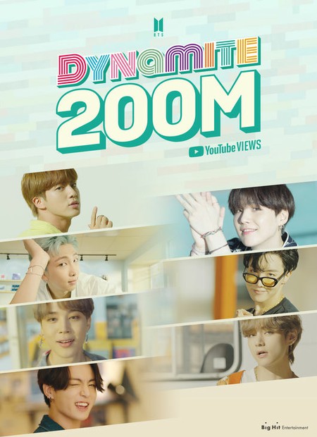公式】「BTS（防弾少年団）」、「Dynamite」MV4日で2億回再生突破…世界